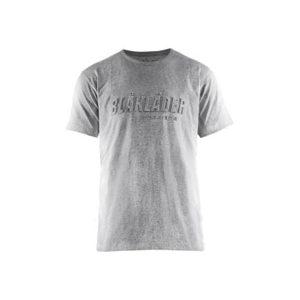 BLAKLADER 353110439000XL - T-shirt imprimé 3D Gris chiné