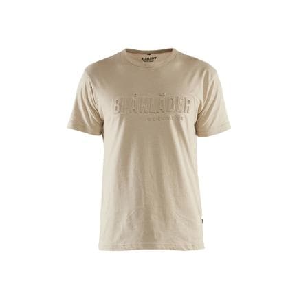 BLAKLADER 353110422509M - T-shirt imprimé 3D Beige