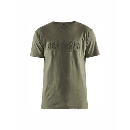 BLAKLADER 353110424109XL - T-shirt imprimé 3D Vert automne