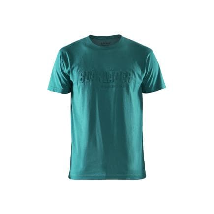 BLAKLADER 353110424909XL - T-shirt imprimé 3D Bleu canard
