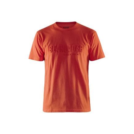 BLAKLADER 353110425409M - T-shirt imprimé 3D Orange/Rouge