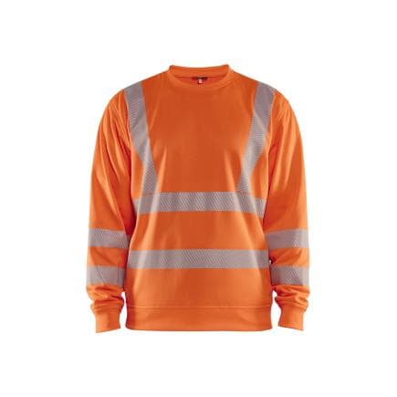 BLAKLADER 356225385300M - Sweat haute-visibilité Orange