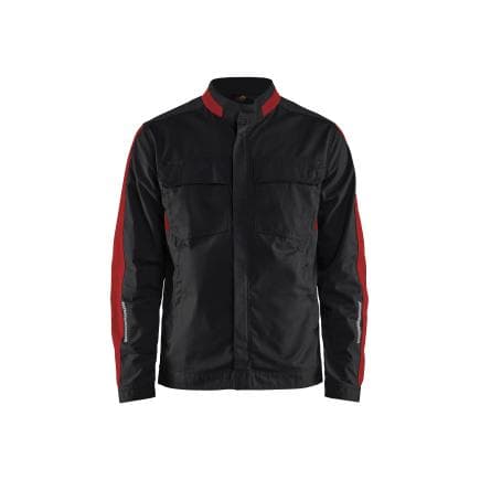 BLAKLADER 444418329956XL - Veste Industry stretch 2D Noir/Rouge