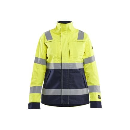 BLAKLADER 409115143389S - Veste multinormes Hi Vis femme Jaune/Marine