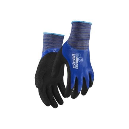 BLAKLADER 29361457850010 - Gants de travail waterproof enduits de nitrile Bleu roi (lot multiple)