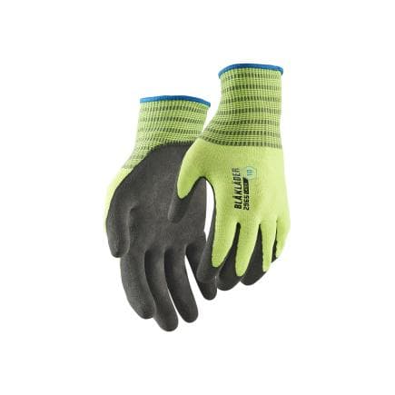 BLAKLADER 2965145233008 - Gants de travail enduit de latex Jaune (lot multiple)