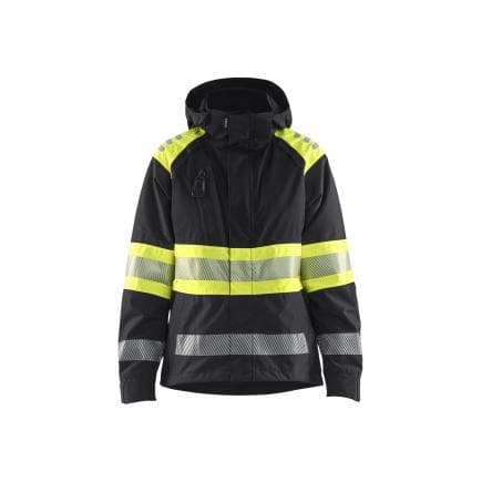 BLAKLADER 443019779933XS - Veste hardshell haute-visibilité femme Noir/Jaune