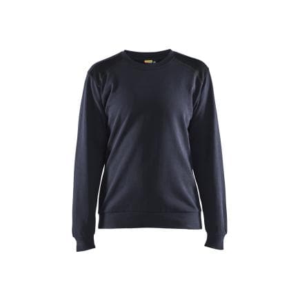 BLAKLADER 340811588699L - Sweat femme Marine foncé/Noir