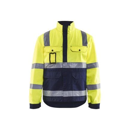 BLAKLADER 402318043389M - Veste haute-visibilité Jaune/Marine