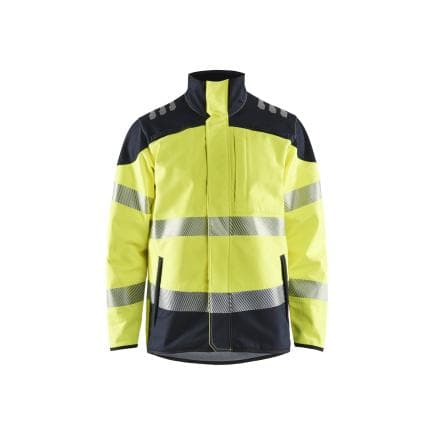BLAKLADER 494815603389L - Veste Softshell multinormes Hi Vis Jaune/Marine