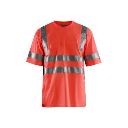 BLAKLADER 341310095500L - T-shirt haute-visibilité Rouge