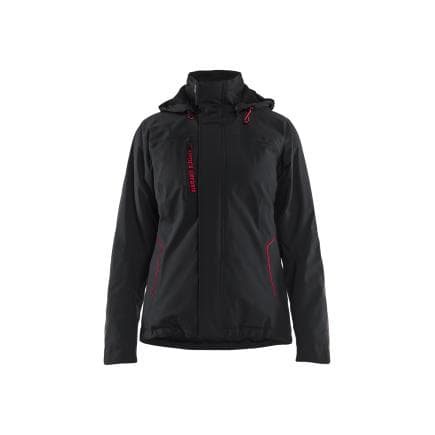 BLAKLADER 440819179956M - Veste hiver stretch 4D femme Noir/Rouge