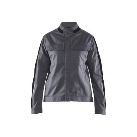 BLAKLADER 444318329699M - Veste Industry stretch femme Gris moyen/Noir