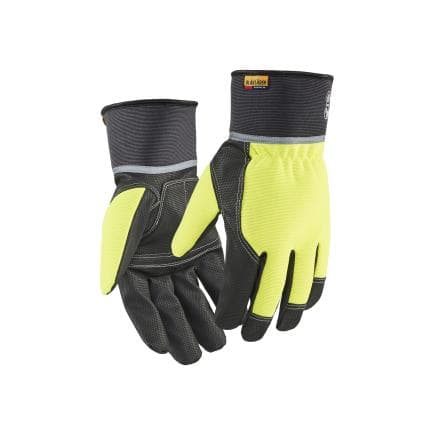 BLAKLADER 28771405330011 - Gants de travail haute-visibilité Jaune (lot multiple)