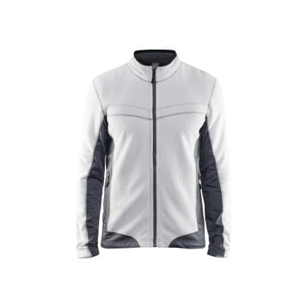 BLAKLADER 499710101094XS - Veste micropolaire Blanc/Gris clair