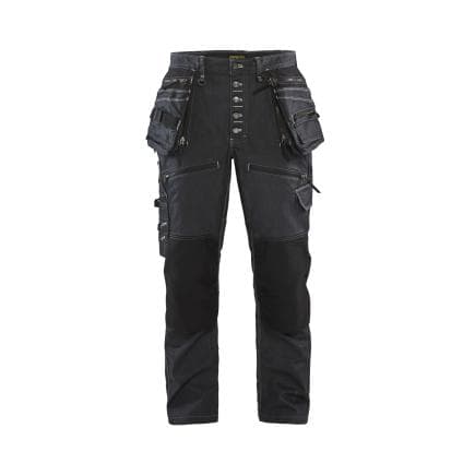 BLAKLADER 199911418999C48 - Pantalon X1900 artisan stretch 2D Marine/Noir