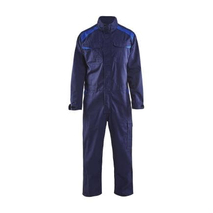 BLAKLADER 605418008985C48 - Combinaison Industry manches longues Marine/Bleu roi