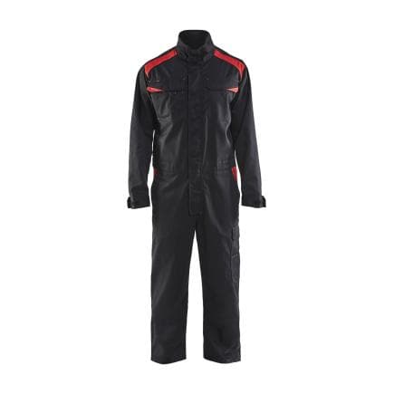 BLAKLADER 605418009956C50 - Combinaison Industry manches longues Noir/Rouge