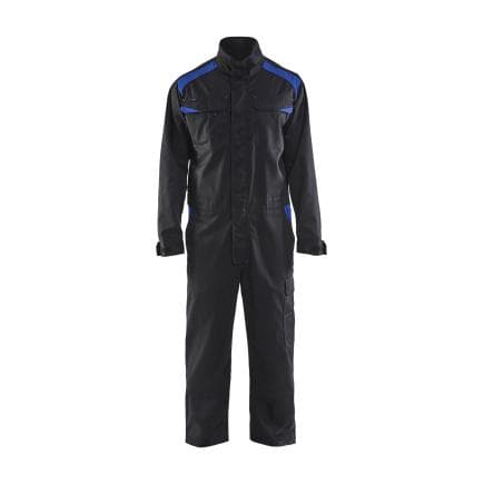 BLAKLADER 605418009985C52 - Combinaison Industry manches longues Noir/Bleu roi