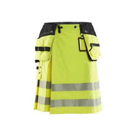 BLAKLADER 192118313399C52 - Kilt haute-visibilité Jaune/Noir