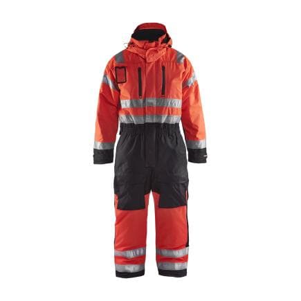 BLAKLADER 676319775599C56 - Combinaison hiver manches longues haute-visibilité Rouge/Noir