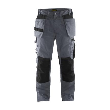 BLAKLADER 155518609499C48 - Pantalon artisan Gris clair/Noir