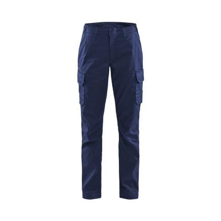 BLAKLADER 714418328985C38 - Pantalon Industry stretch 2D femme Marine/Bleu Roi