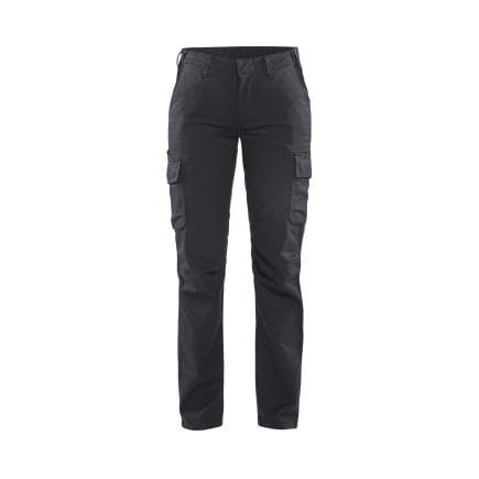BLAKLADER 714418329699C40 - Pantalon Industry stretch 2D femme Gris moyen/Noir