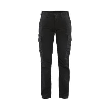 BLAKLADER 714418329900C34 - Pantalon Industry stretch 2D femme Noir
