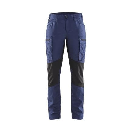 BLAKLADER 715918458999C36 - Pantalon Service stretch femme Marine/Noir