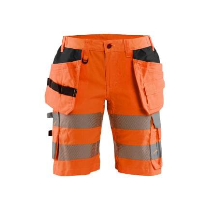 BLAKLADER 718618115300C38 - Short avec stretch haute-visibilité femme Orange