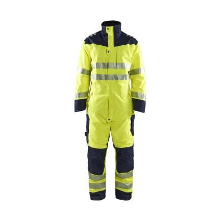 BLAKLADER 631715343389M - Combinaison hiver multinormes Jaune/Marine