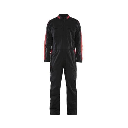 BLAKLADER 614418329956C48 - Combinaison Industry stretch 2D Noir/Rouge