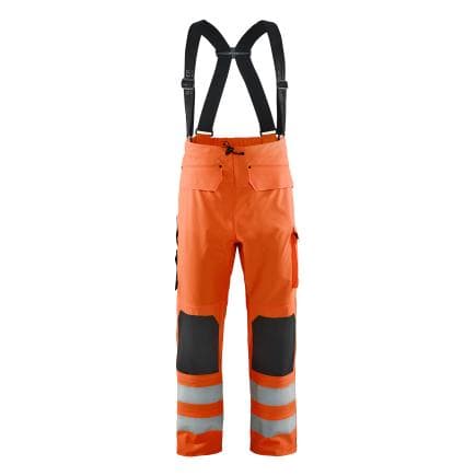 BLAKLADER 130620055300XXL - Pantalon de pluie haute-visibilité niveau 3 Orange