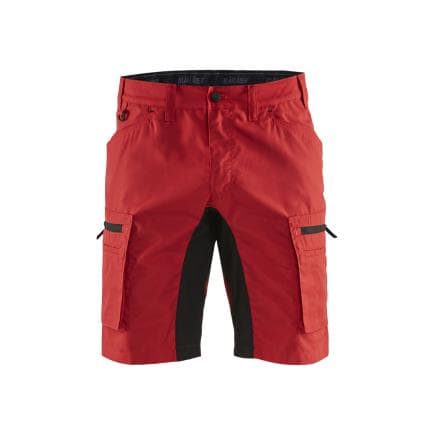 BLAKLADER 144918455699C52 - Short Service stretch Rouge/Noir