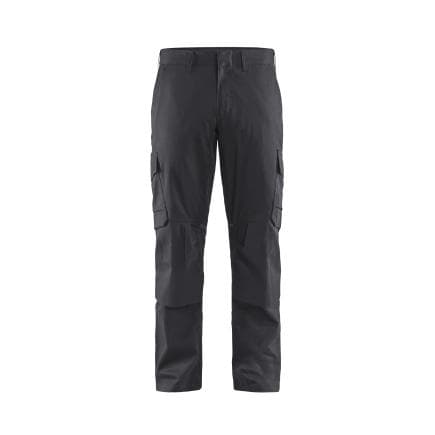 BLAKLADER 144818329699C46 - Pantalon Industry avec poches genouillères stretch 2D Gris moyen/Noir