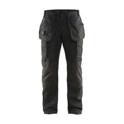 BLAKLADER 146918459900C50 - Pantalon Service stretch avec poches flottantes Noir