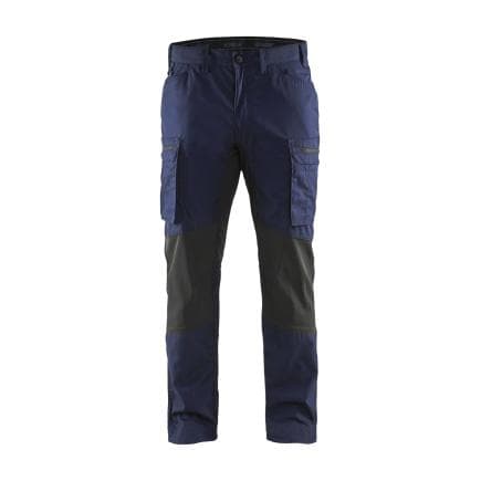 BLAKLADER 145918458999D108 - Pantalon Service stretch Marine/Noir