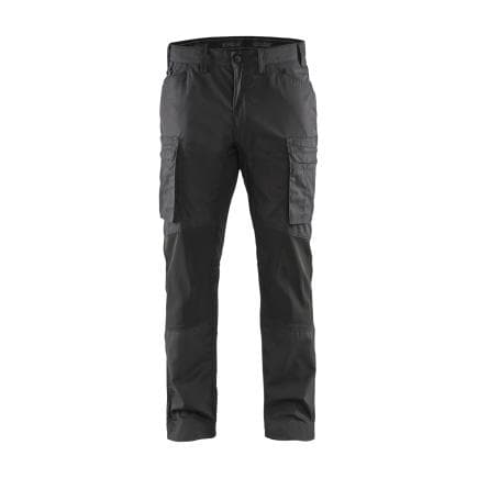 BLAKLADER 145918459899C52 - Pantalon Service stretch Gris foncé/Noir