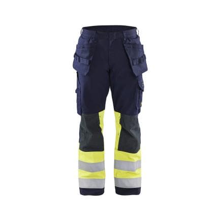 BLAKLADER 147915148933C50 - Pantalon artisan multinormes Marine/Jaune