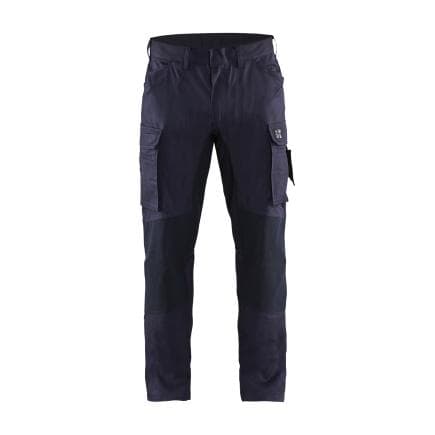 BLAKLADER 148615128900C54 - Pantalon retardant-flamme inhérent stretch Marine