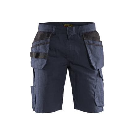 BLAKLADER 149413308699C54 - Short Service avec poches flottantes Marine foncé/Noir