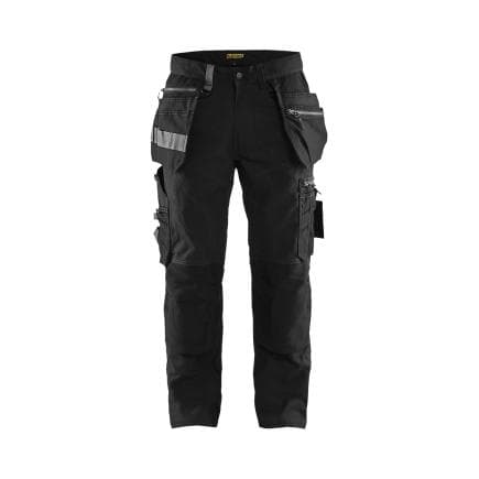 BLAKLADER 159013439900C50 - Pantalon artisan avec stretch Noir