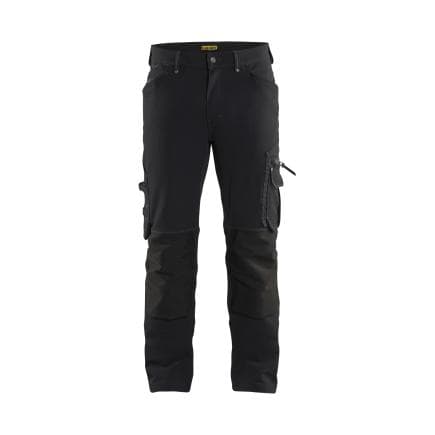 BLAKLADER 198916449900C48 - Pantalon X1900 artisan stretch 4D sans poches flottantes Noir