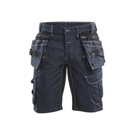 BLAKLADER 199211418999C52 - Short X1900 artisan stretch Marine/Noir