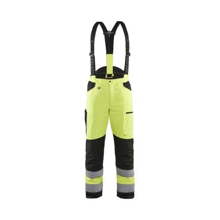 BLAKLADER 192019003399C52 - Pantalon tronçonneuse haute-visibilité Jaune/Noir