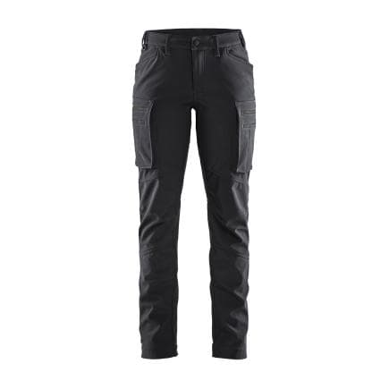 BLAKLADER 717725139900C32 - Pantalon hiver Service Softshell femme Noir