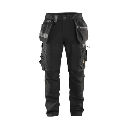 BLAKLADER 159918609900C48 - Pantalon artisan +avec stretch Noir