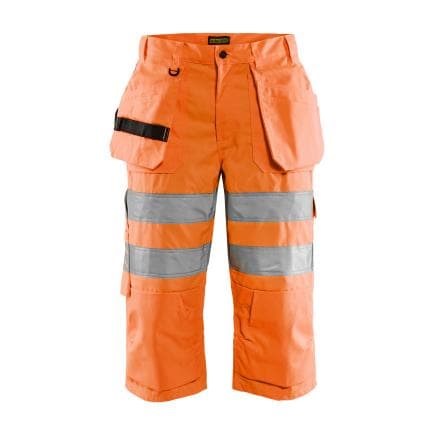 BLAKLADER 153918115300C50 - Pantacourt haute-visibilité Orange