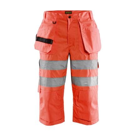 BLAKLADER 153918115500C50 - Pantacourt haute-visibilité Rouge